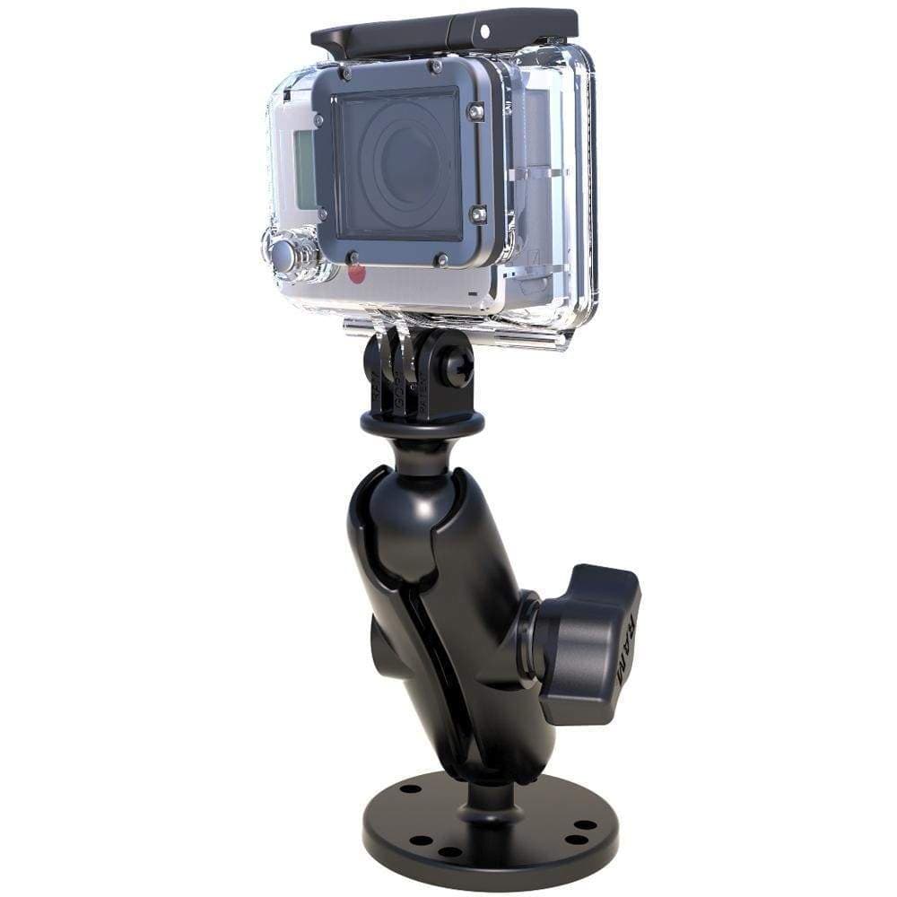 Ram Mounts Qualifies for Free Shipping RAM Flat Surface 1" Ball Mount w/ Gopro Adapter #RAM-B-138-GOP1U