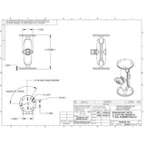 RAM Garmin Echo 100 150 300 Surface-Mount #RAM-B-101-G4