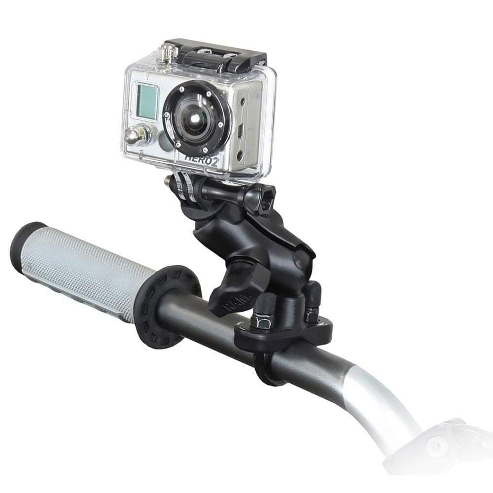 Ram Mounts Qualifies for Free Shipping RAM GoPro Hero Short Arm Handlebar Rail Mount #RAM-B-149Z-A-GOP1U