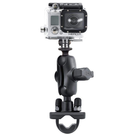Ram Mounts Qualifies for Free Shipping RAM GoPro Hero Short Arm Handlebar Rail Mount #RAM-B-149Z-A-GOP1U