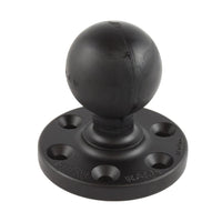 Ram Mounts Qualifies for Free Shipping RAM Large Round Plate with 6-Hole Pattern & Ball #RAM-D-202U-SYM1
