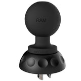 Ram Mounts Qualifies for Free Shipping RAM Leash Plug Adapter with 1.5" Ball #RAP-405U