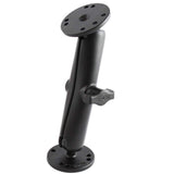 Ram Mounts Qualifies for Free Shipping RAM Long Double Socket Arm with 2 2.5" Round Bases #RAM-B-101U-C