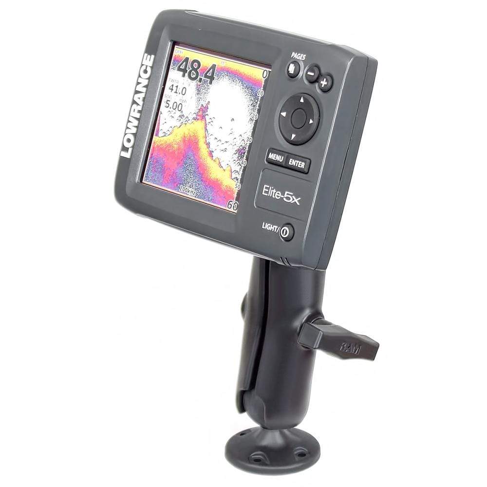 RAM Lowrance Elite Series Rugged Use Comp Mount #RAP-101U-LO11