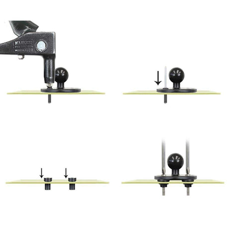 Ram Mounts Qualifies for Free Shipping RAM Mari-Rivet Aluminum Pop Rivet 4 Pack #RAM-MARI-RIVET-4U