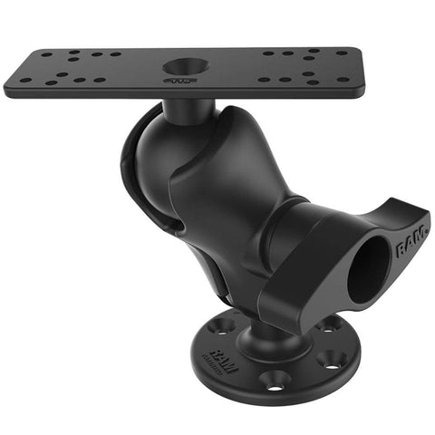 RAM Marine Elctronics Mount 9"-12" Units Short Arm #RAM-D-115-C