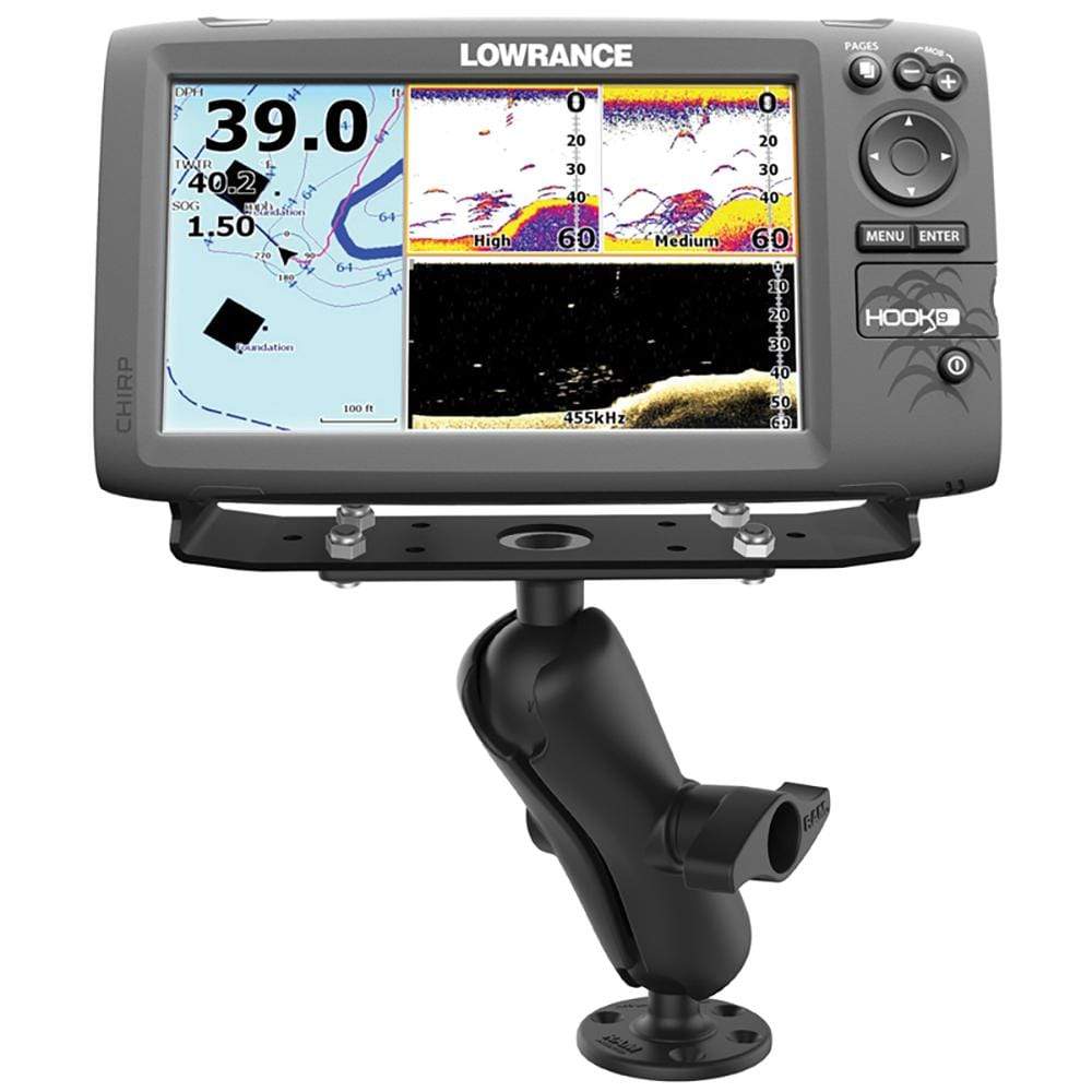 Ram Mounts Qualifies for Free Shipping RAM Marine Electronics Mount 9"-12" Units #RAM-D-115