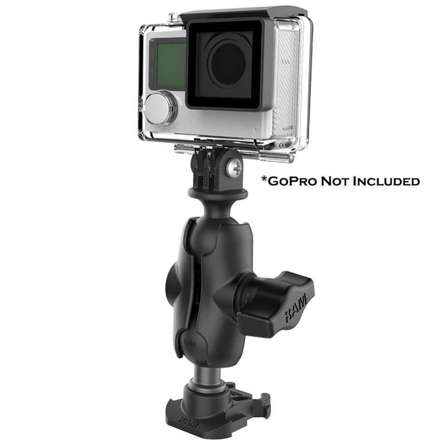 Ram Mounts Qualifies for Free Shipping RAM Mount 1" Ball Adapter Gopro Base Camera Mount #RAP-B-GOP2-A-GOP1U