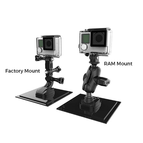 Ram Mounts Qualifies for Free Shipping RAM Mount 1" Ball Adapter Gopro Base Camera Mount #RAP-B-GOP2-A-GOP1U