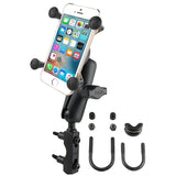 RAM Mount Brake/Clutch U-Bolt X-Grip Cell Phone Holder #RAM-B-174-UN7U