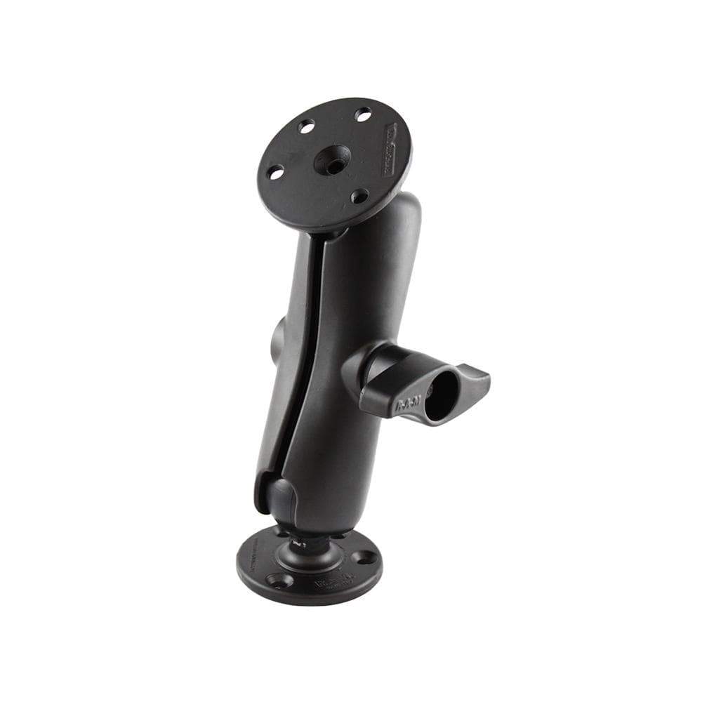 Ram Mounts Qualifies for Free Shipping RAM Mount D Size Medium Double Socket 2 Round Bases #RAM-D-101U
