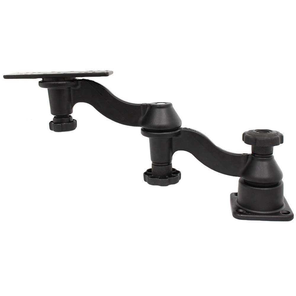 Ram Mounts Qualifies for Free Shipping RAM Mount Double 6" Swing Arm 6.25" x 2" Rectangle Base #RAM-109H-1U