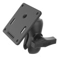 Ram Mounts Qualifies for Free Shipping RAM Mount Double Socket Arm with 75 x 75mm Vesa Plate #RAM-103U-B-2461