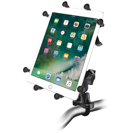 RAM Mount Handlebar Rail Mount X-Grip for 10" Tablet #RAM-B-149Z-UN9U