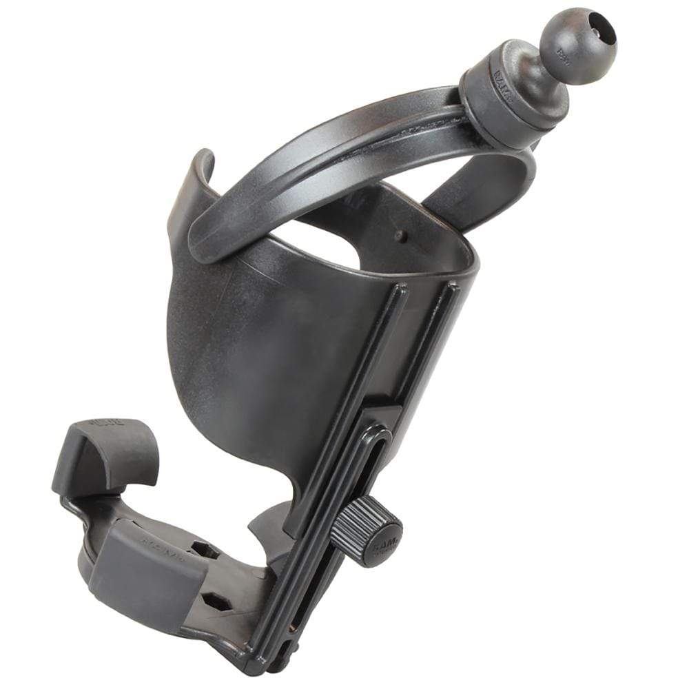 RAM Mount Level Cup XL with Long Double Socket Arm #RAM-B-417B-C-201U