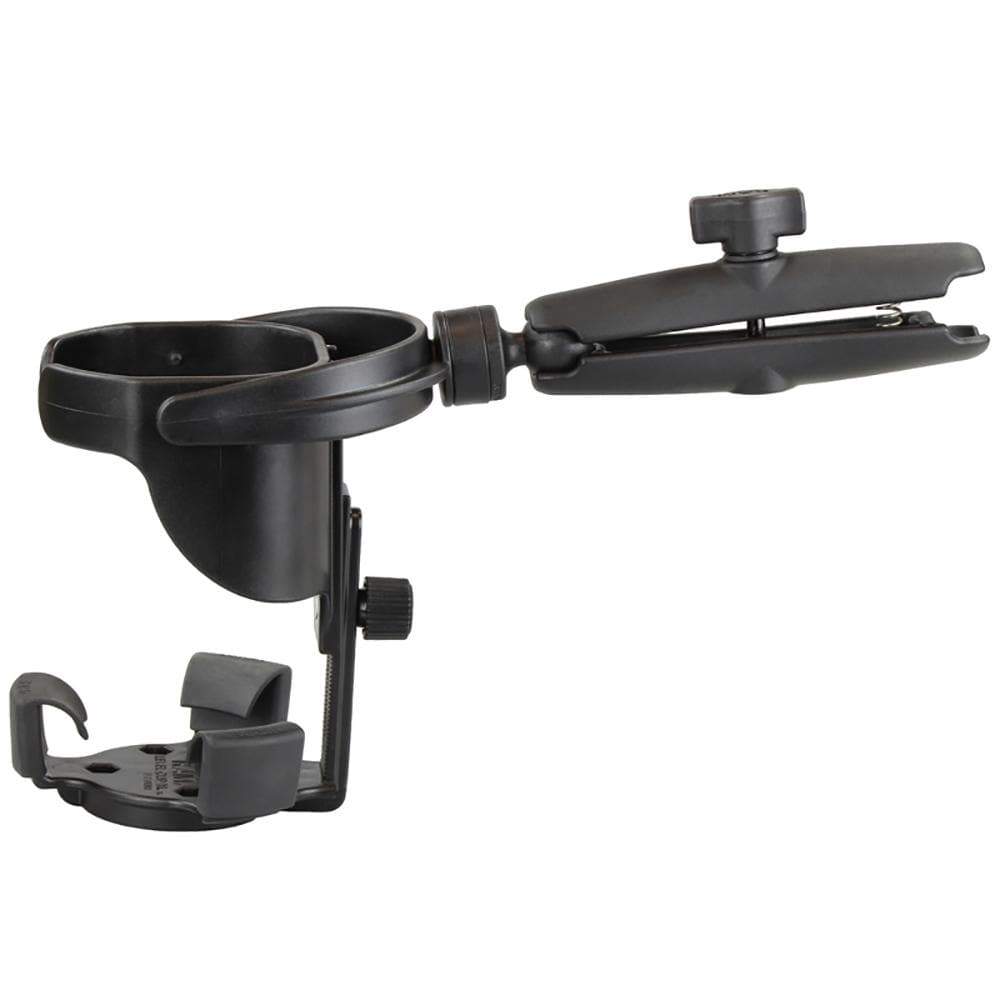 Ram Mounts Qualifies for Free Shipping RAM Mount Level Cup XL with Long Double Socket Arm #RAM-B-417B-C-201U