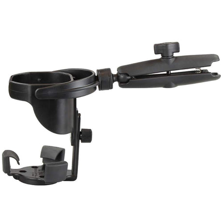 Ram Mounts Qualifies for Free Shipping RAM Mount Level Cup XL with Long Double Socket Arm #RAM-B-417B-C-201U