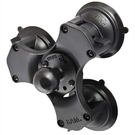Ram Mounts Qualifies for Free Shipping RAM Mount Triple Suction Cup Base 1.5" Ball #RAP-365-224-1U