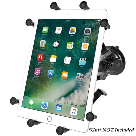 Ram Mounts Qualifies for Free Shipping RAM Mount Twist-Lock Suction Cup 10" Tablet X-Grip #RAM-B-166-UN9U