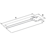 Ram Mounts Qualifies for Free Shipping RAM No-Drill Vehical Base Ford Dodge Chrysler Van #RAM-VB-175