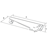 RAM No-Drill Vehical Base Ford Escape #RAM-VB-152