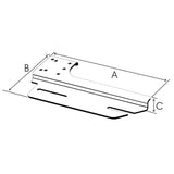RAM No-Drill Vehicle Base Dodge Caliber Avenger #RAM-VB-177