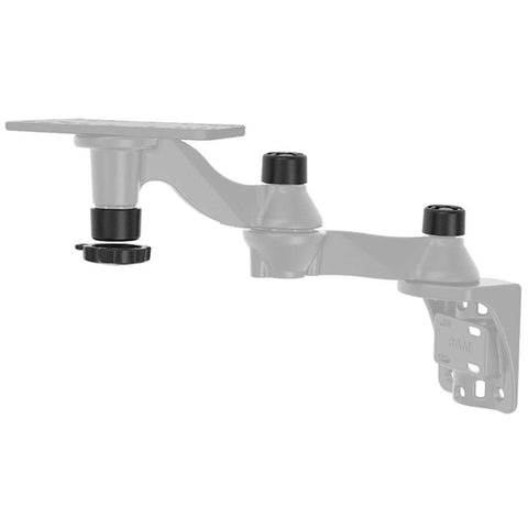 RAM Pin-Lock Security Kit Double Swing Arm Mount #RAP-S-KNOB-109-1U