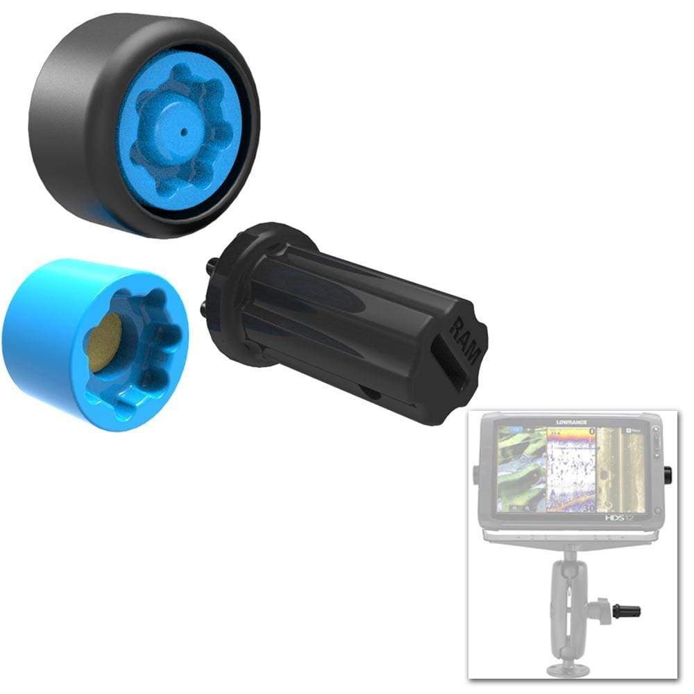Ram Mounts Qualifies for Free Shipping RAM Pin-Lock Security Kit for D/E Size Mount/Gimbal #RAP-S-NUT5-GU