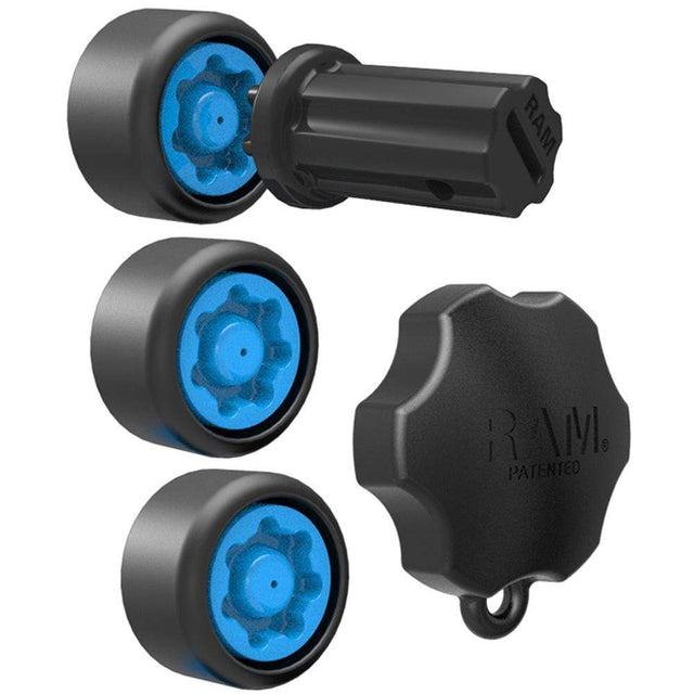 Ram Mounts Qualifies for Free Shipping RAM Pin-Lock Security Kit Swing Arm/Gimbal Mount #RAP-S-KNOBG-109