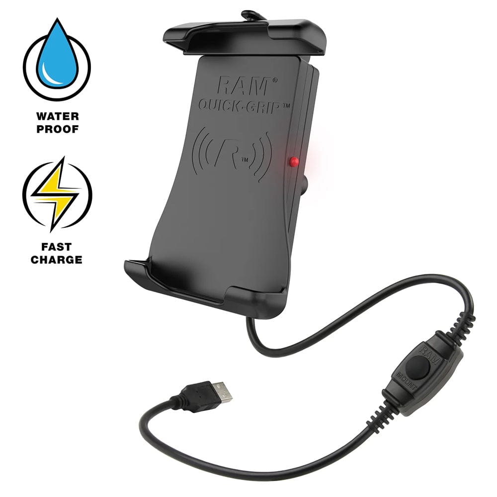 Ram Mounts Qualifies for Free Shipping RAM Quick-Grip 15w Waterproof Wireless Charger #RAM-HOL-UN14WB-1