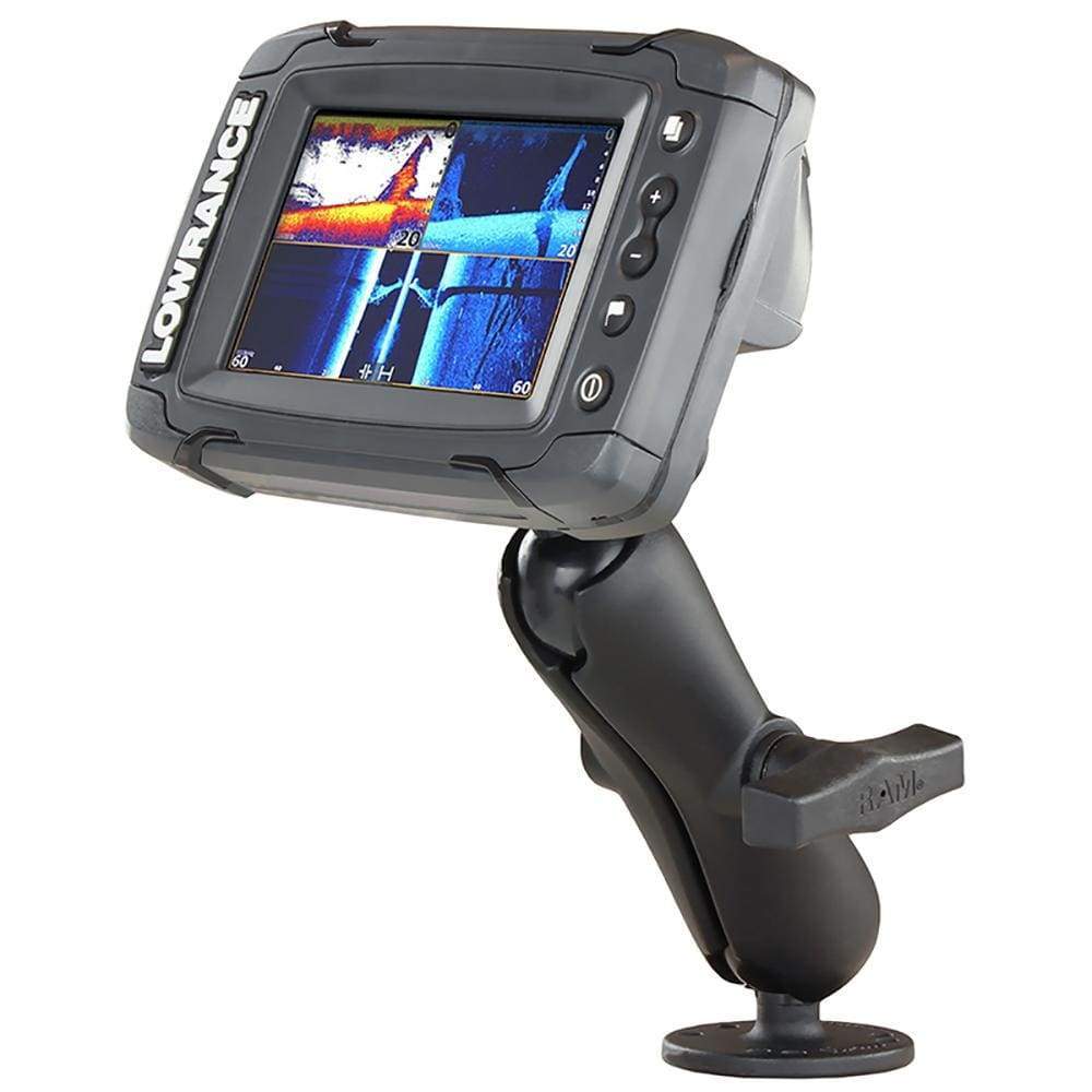 Ram Mounts Qualifies for Free Shipping RAM Quick-Release Mount for Lowrance Mark & Elite 5 #RAM-101-LO11