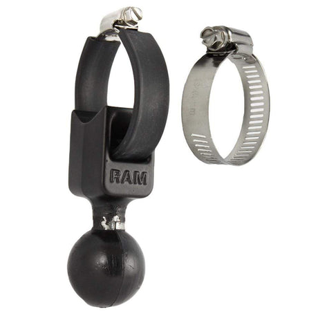 Ram Mounts Qualifies for Free Shipping RAM Rail Base with Strap .5 2" Rail 1.5" Ball #RAM-108BU