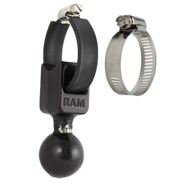 Ram Mounts Qualifies for Free Shipping RAM Rail Base with Strap .5 2" Rail 1.5" Ball #RAM-108BU
