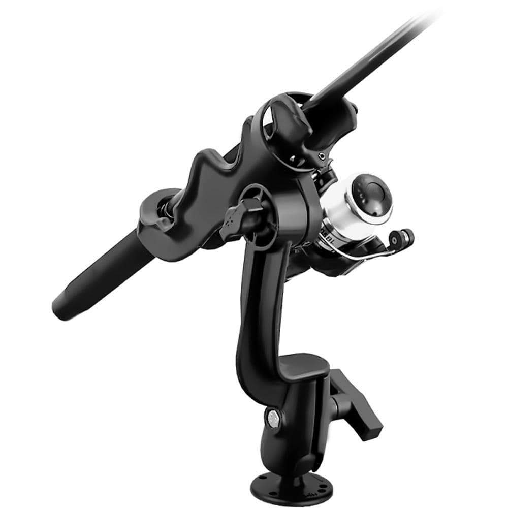 Ram Mounts Qualifies for Free Shipping RAM Rod Revolution Rod Holder with Round Surface Mount #RAM-114-RBU