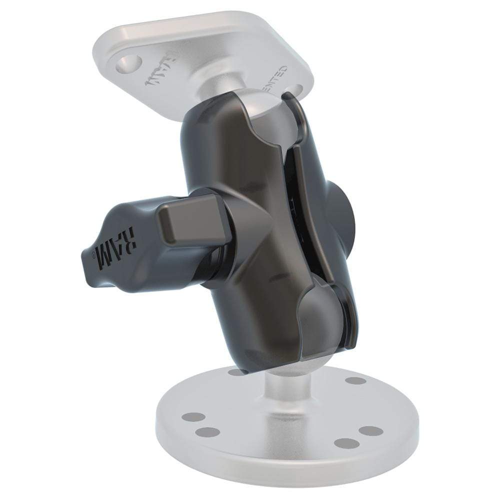 Ram Mounts Qualifies for Free Shipping RAM Short Double Socket Arm for 1" Ball Bases #RAM-B-201U-A