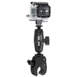 Ram Mounts Qualifies for Free Shipping RAM Small Tough-Claw Mount w/ Gopro Hero Adapt #RAP-B-400-GOP1U