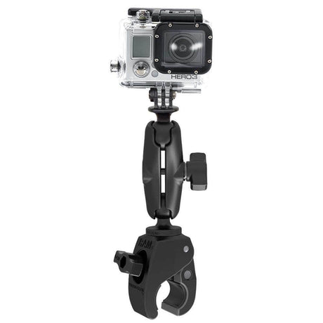 Ram Mounts Qualifies for Free Shipping RAM Small Tough-Claw Mount w/ Gopro Hero Adapt #RAP-B-400-GOP1U