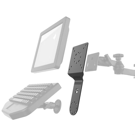 Ram Mounts Qualifies for Free Shipping RAM Standard Accessory Display Bracket #RAM-DIS-103-2U