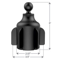 Ram Mounts Qualifies for Free Shipping RAM Stubby Cup Holder Mount with Round Plate #RAP-B-299-4-202U