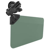 RAM Suction Cup Mount Dark Green Sun Visor 50 Tint #RAM-B-166-326-VIS-G1U