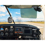 RAM Suction Cup Mount Dark Green Sun Visor 50 Tint #RAM-B-166-326-VIS-G1U