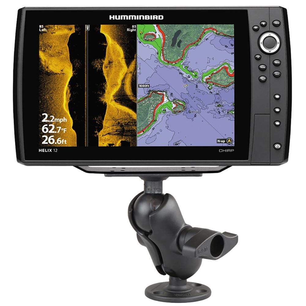 RAM Surface-Mount for Humminbird Helix 9 10 12 #RAM-D-202-25-C-202U