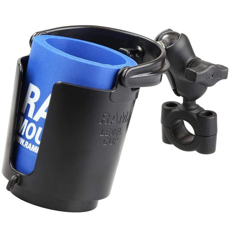 Ram Mounts Qualifies for Free Shipping RAM Torque 3/4"-1" Short Arm Level Cup Holder #RAM-B-408-75-1-A-132U