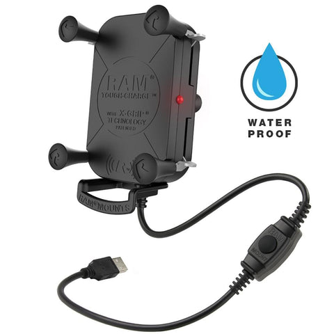 RAM Tough-Charge W/ X-Grip Tech Wireless Charging #RAM-HOL-UN12WB