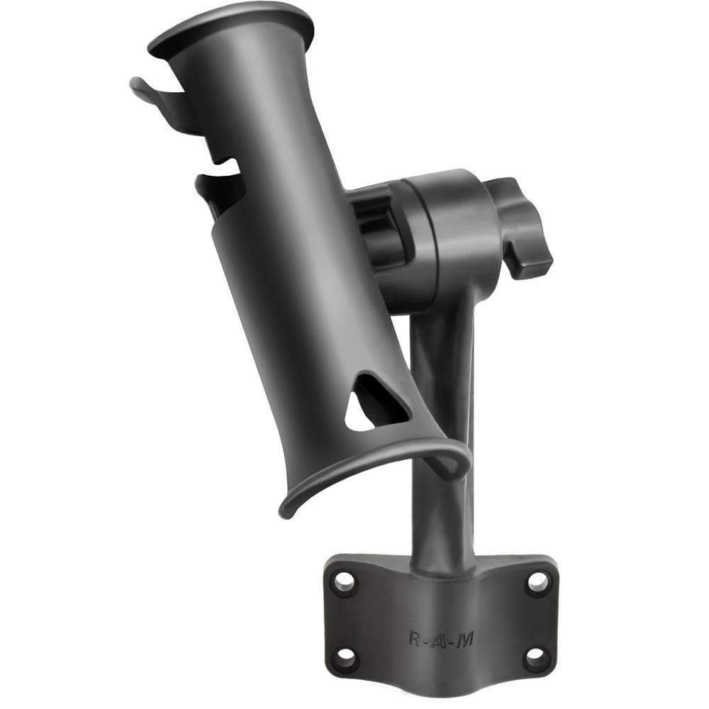 Ram Mounts Qualifies for Free Shipping RAM Tube Jr Rod Holder 6" Post Bulkhead Mount #RAP-390-BU