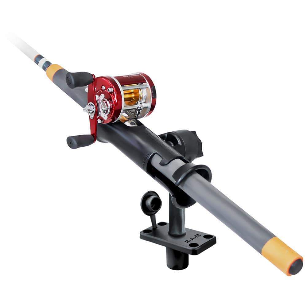 Ram Mounts Qualifies for Free Shipping RAM Tube Jr Rod Holder with 6" Post Flush-Mount #RAP-390-FU