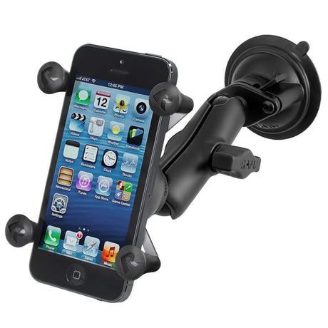 Ram Mounts Qualifies for Free Shipping RAM Twist Lock Suction Cup Mount w/Univ X-Grip #RAM-B-166-UN7U