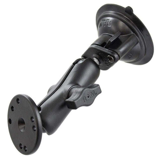 Ram Mounts Qualifies for Free Shipping RAM Twist Lock Suction Cup w/Round Base Adapter #RAM-B-166-202U