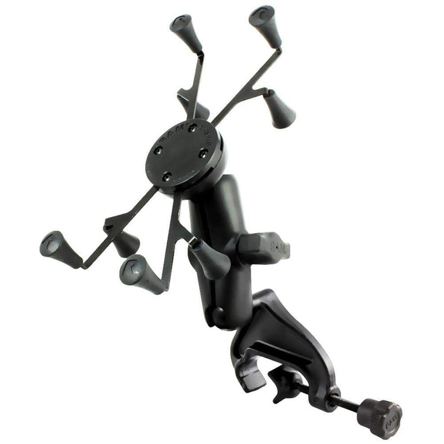Ram Mounts Qualifies for Free Shipping RAM X Grip II Tablet Mount with Yoke Clamp Mount #RAM-B-121-UN8U