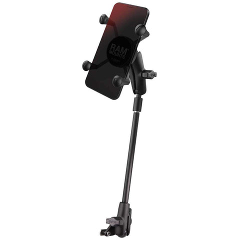 RAM X-Grip Phone Mount for Wheelchair Seat Tracks #RAM-B-238-WCT-9-UN7